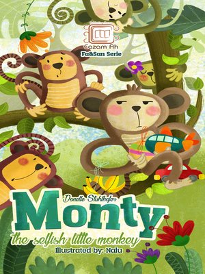 cover image of Monty, the Selfish Monkey